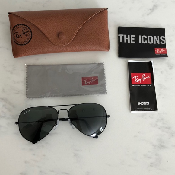Ray-Ban Accessories - NEW polarized ray ban aviators!